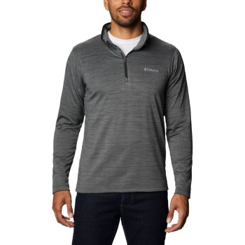Columbia Muške Majice S Kapuljačom - Hawkins Ave Half Zip Crne | ZRPN-46935